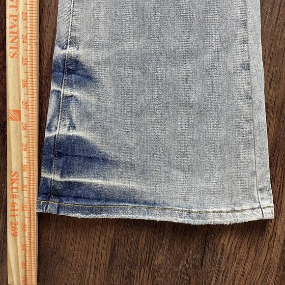 Judy Blue Women Jeans 11/30 Blue High Waisted Flare Denim JB88855 DK Boho - Picture 10 of 13